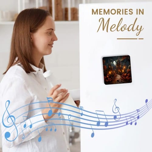 Acrylic Fridge Magnet Music – 可播放音乐的冰箱贴