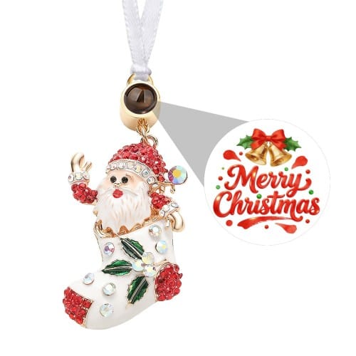 Santa Stocking ornament